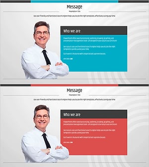 아이덴티티 프레젠테이션 템플릿 – 대표자 소개