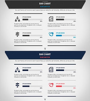 Business Plan Template Bar Chart