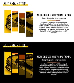 심플 자동차 프레젠테이션 이미지 & 텍스트 – 사업 이해 및 비전 전략