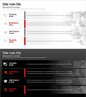 종이접기 템플릿 비전 다이어그램6 – 마케팅 목표와 전략