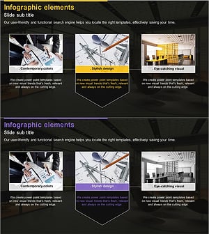 비즈니스 미팅 템플릿 표지 – 스타일리시한 디자인과 현대적 색감