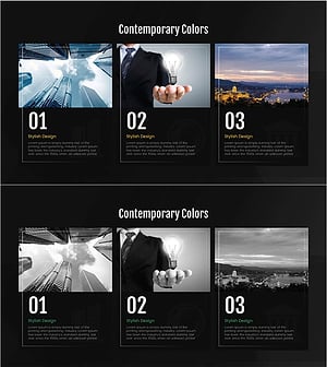 비즈니스 프로그램 소개 슬라이드 - 마케팅 전략 기반