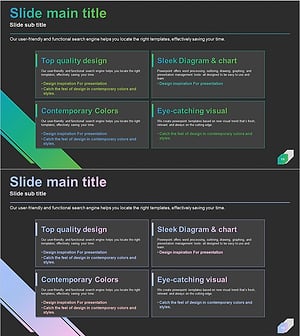 사업 목표 사각 다이어그램 – 효과적인 전략 수립