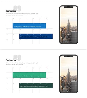 9월 일정 로드맵 – 사업추진 전략과 계획