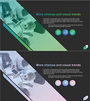 그라데이션 테마 비즈니스 개요