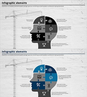 사람 퍼즐 구조 다이어그램 – 효과적인 사업소개