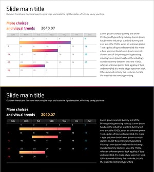 소셜 네트워크 일정표 – 사업추진 전략을 시각화
