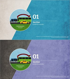 Transportation Template Section - Modern and Stylish Design