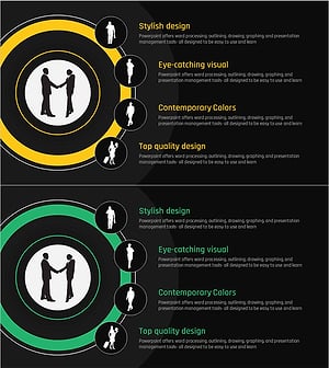 비즈니스 협력사 고객 평가 – 심플하고 세련된 디자인