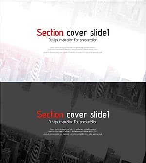 Origami Presentation Template Section Dividing Slide – Design Inspiration