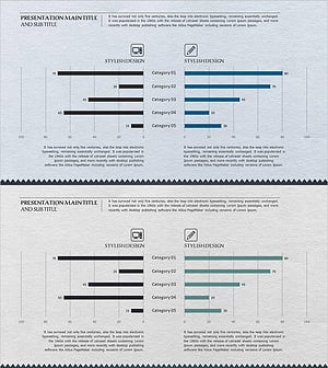 Business Bi-level Bar Graph – Optimized for Competitor Analysis