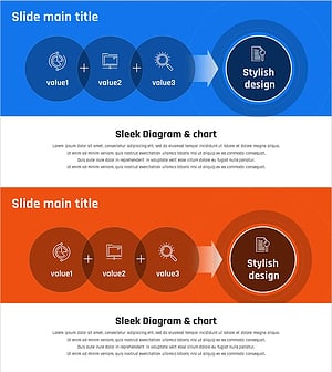 스타트업 회사 핵심가치 및 비전과 미션 슬라이드