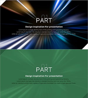 무한 에너지를 담은 와이드 피피티 간지 슬라이드