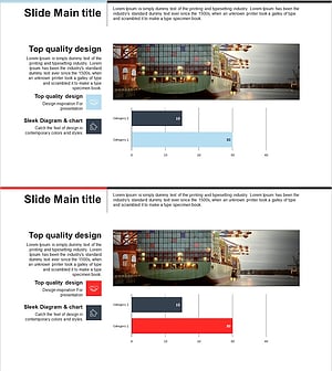 무역 비즈니스 분석 막대그래프 - 경쟁사 분석과 시장 통찰
