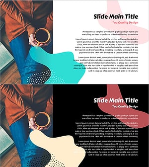 봄 파스텔 와이드 PPT 템플릿 – 고객 성공 사례