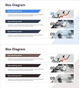 사업목표 박스 다이어그램 – 목표 설정과 마케팅 전략