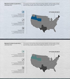 미국 지역별 목표 지도를 통한 마케팅 전략 시각화