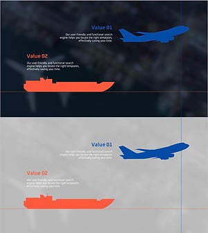 운송 서비스 소개 – 효율성과 신뢰성 강조