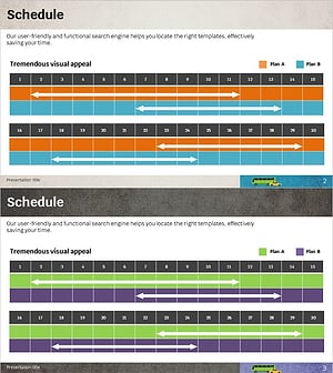 This Month's Schedule – Step-by-Step Summary