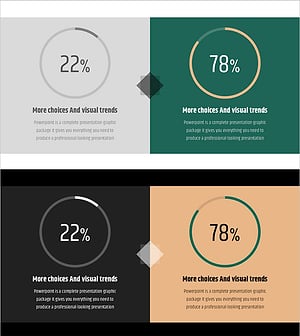 Simple & Modern Donut Chart PowerPoint – Essential for Business Strategy Development