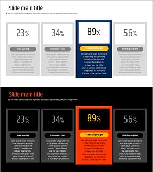 타이포 그라피 와이드 템플릿 폐쇄 다이어그램 – 회사 소개 및 시장 분석