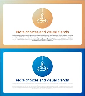 도트패턴 와이드 파워포인트 템플릿 – 사업전략 전달