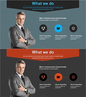 가장 효과적인 비즈니스를 위한 회사 개요 – 회사 소개 다이어그램