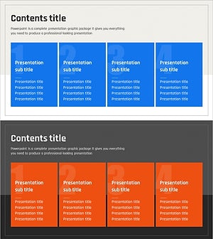 Startup Business Project Template Contents – Convenient Information Organization