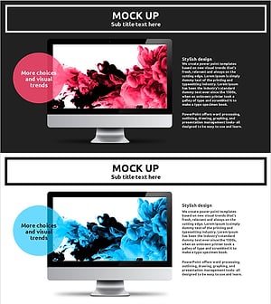 감각적인 클라우드 템플릿 목업으로 시각적 매력을 극대화