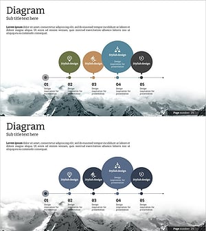 단계별 업무 프로세스 다이어그램 – 효과적인 사업 추진 전략