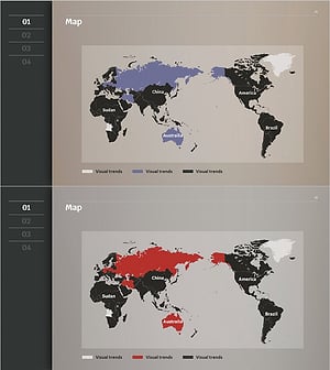 Global Network Target Area – Strategic Visualization for Corporate Growth