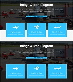 항공 운송 서비스 소개 – 고급스러움과 효율성 강조
