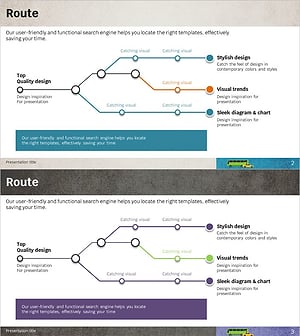 지하철 노선도 모양 다이어그램 – 조직도 구성과 시각화