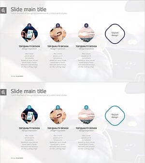 비즈니스 마케팅 전략 다이어그램 – 효과적인 클러스터 및 연결 표현