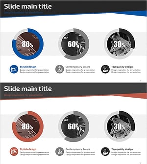 매출 현황 분석 그래프 – 심플하고 스타일리시한 디자인