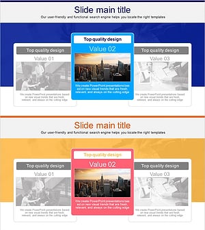 비즈니스 주요 목표 시각화 – 클러스터 다이어그램