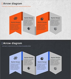 프로그램 소개 연결 다이어그램 – 마케팅 전략 효과적 시각화