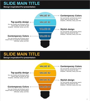 전구 세분화 다이어그램 – 마케팅 목표와 전략을 명확히