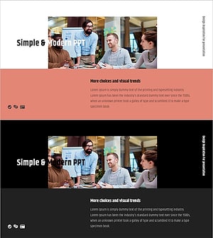 Simple & Modern Wide PPT Image&Text17