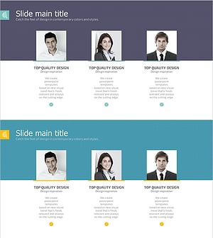 완벽한 팀 인력 프로필 – 주요 고객 소개를 위한 슬라이드