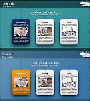 비즈니스 목표 라벨 다이어그램 – 시각적 클러스터 표현