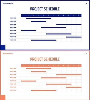 심플 비즈니스 로드맵 – 프로젝트 일정 시각화