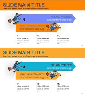 일정계획 화살표 다이어그램 – 단계별 추진 일정 시각화