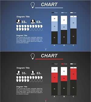 고객 분석 다이어그램 & 세분형 그래프 – 심층적 시장 인사이트