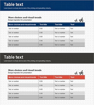 재무계획을 위한 손익계산서 표 – 비즈니스 성과 시각화