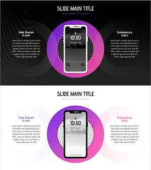Fantastic Wide PPT Mockup - Product & Service Introduction