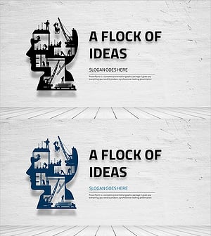 아이디어 구축 템플릿 표지 – 창의성과 영감을 담다