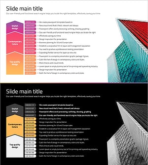 소셜 네트워크 와이드 템플릿 경과 다이어그램