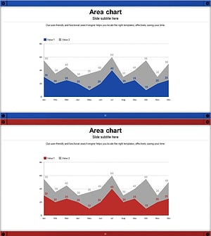 월별 물류 데이터 면적 차트 – 시장 분석의 필수 도구