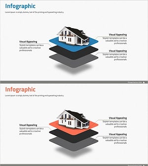 단계별 구성내용 슬라이드 – 정보 전달의 다이어그램